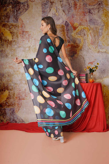 Ira  | Satin Georgette