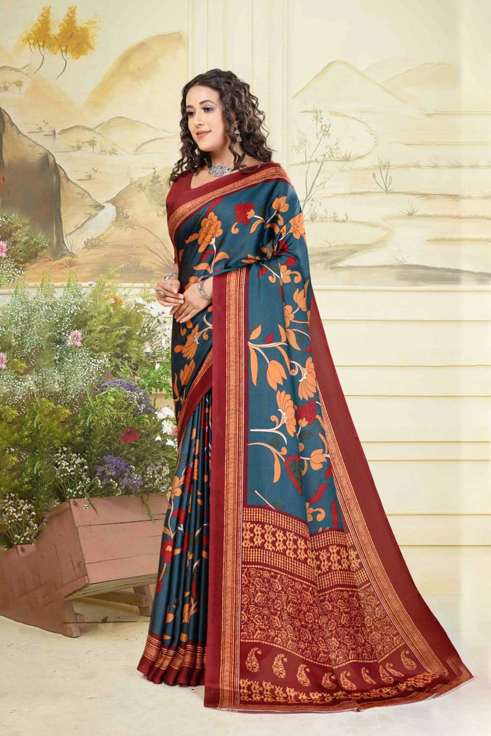 Tarangini  | Hydrophobic | Water Repellent Stain Free Saree