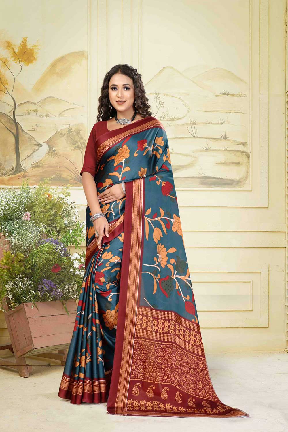 Tarangini  | Hydrophobic | Water Repellent Stain Free Saree