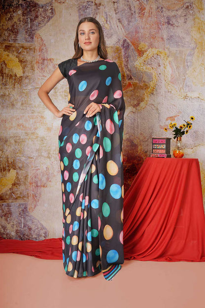 Ira  | Satin Georgette