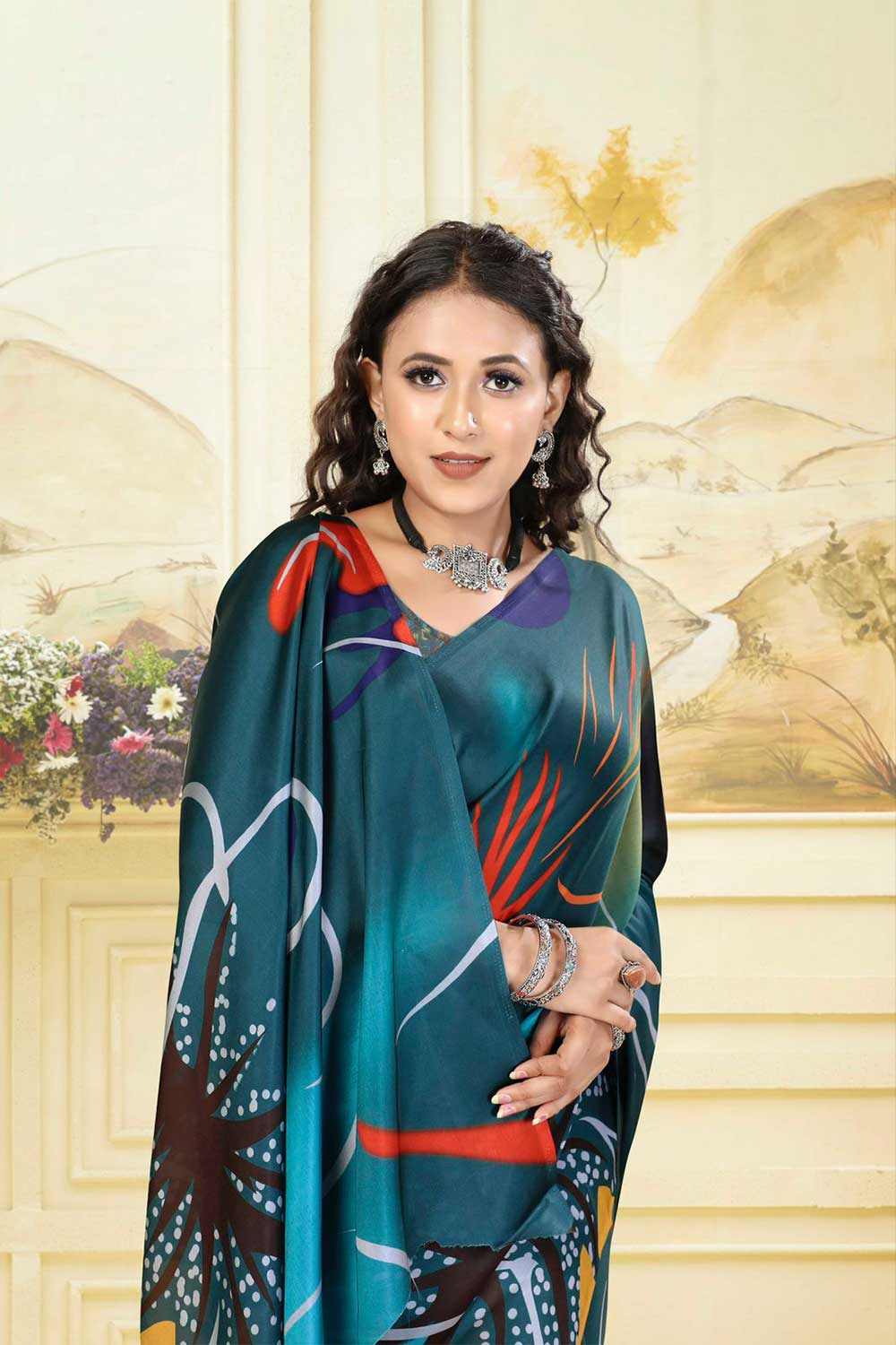 Bhavika  | Hydrophobic | Water Repellent Stain Free Saree