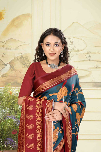 Tarangini  | Hydrophobic | Water Repellent Stain Free Saree