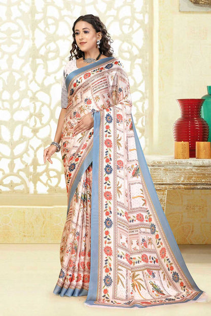 Varnika  | Hydrophobic | Water Repellent Stain Free Saree