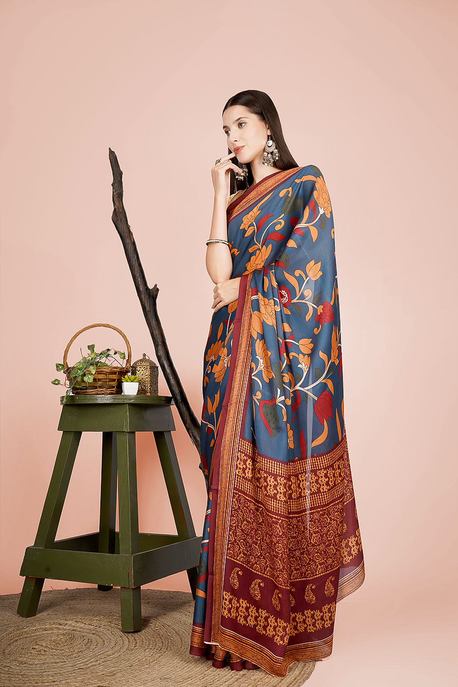 Tarangini  | Hydrophobic | Water Repellent Stain Free Saree