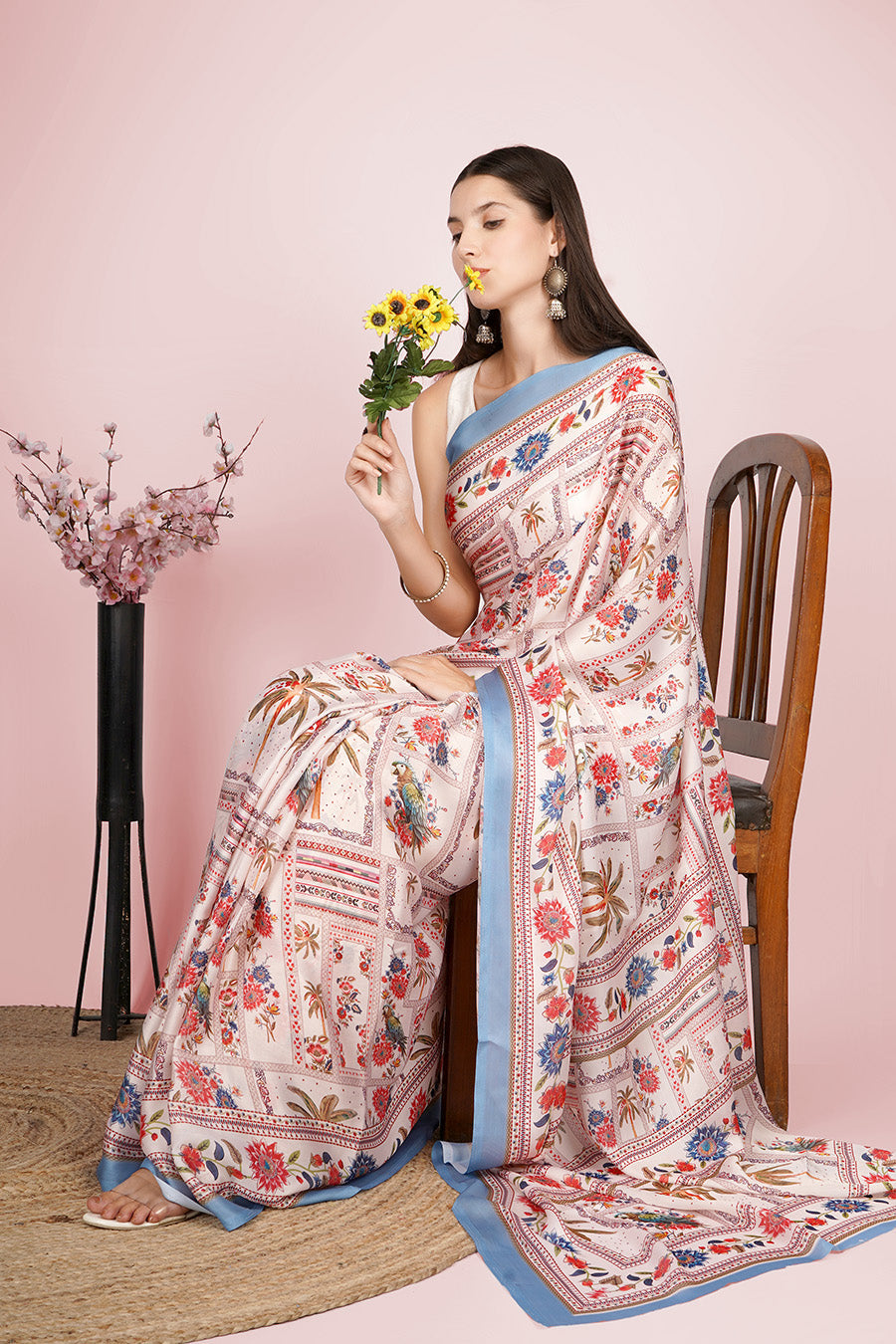 Varnika  | Hydrophobic | Water Repellent Stain Free Saree