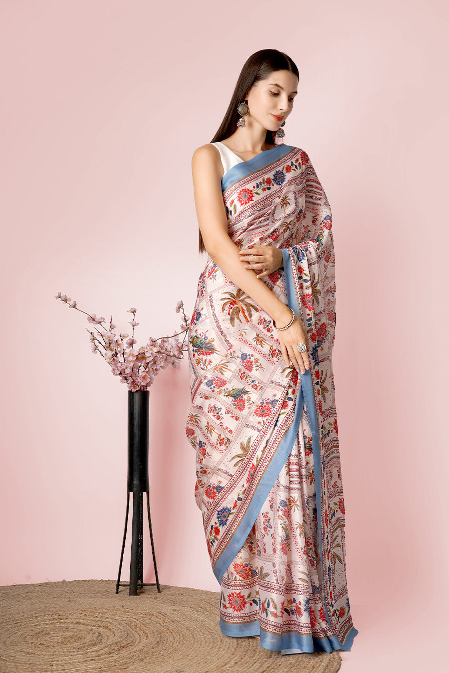 Varnika  | Hydrophobic | Water Repellent Stain Free Saree