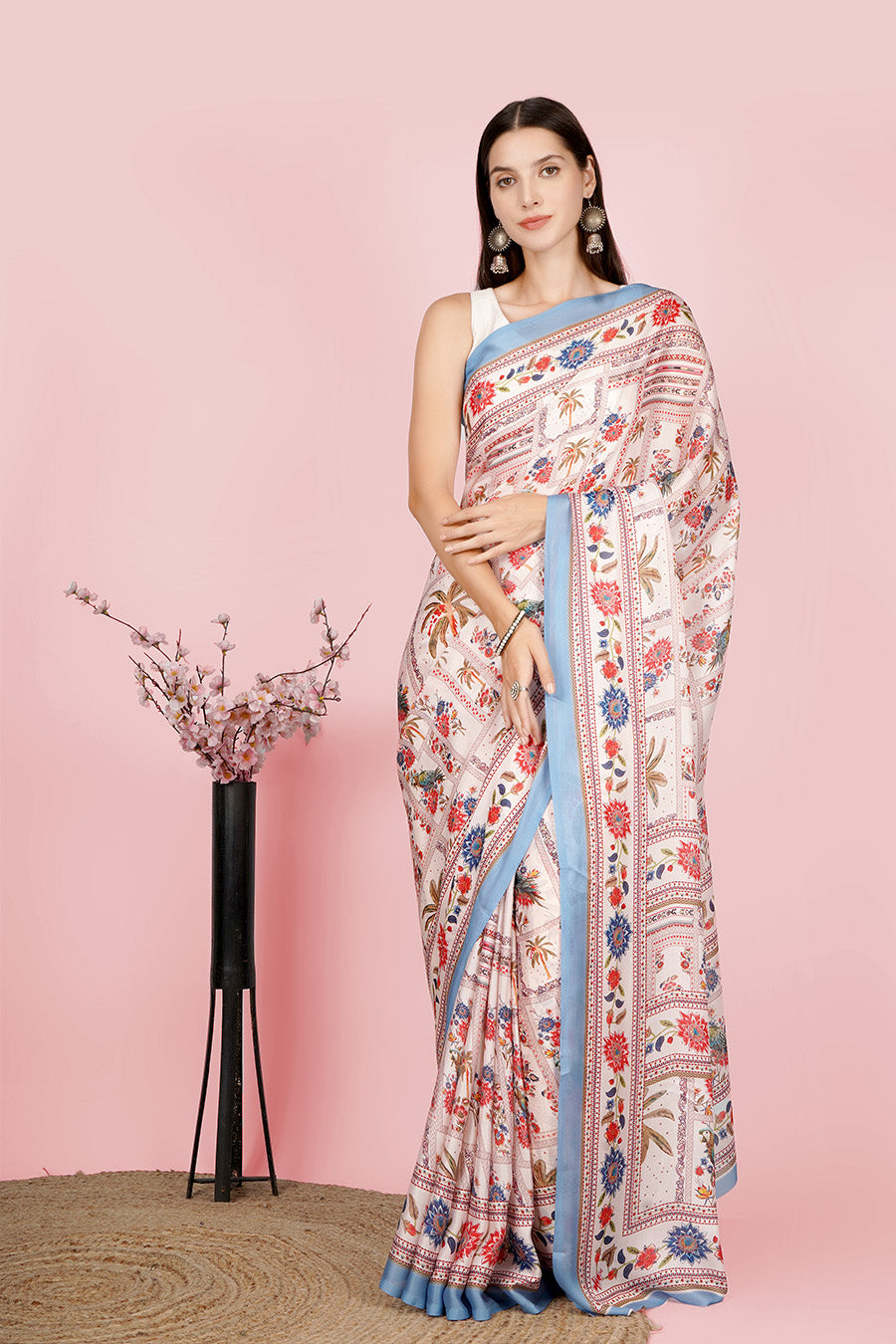 Varnika  | Hydrophobic | Water Repellent Stain Free Saree