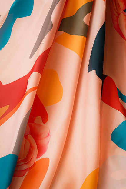 Indira | Satin Georgette Saree